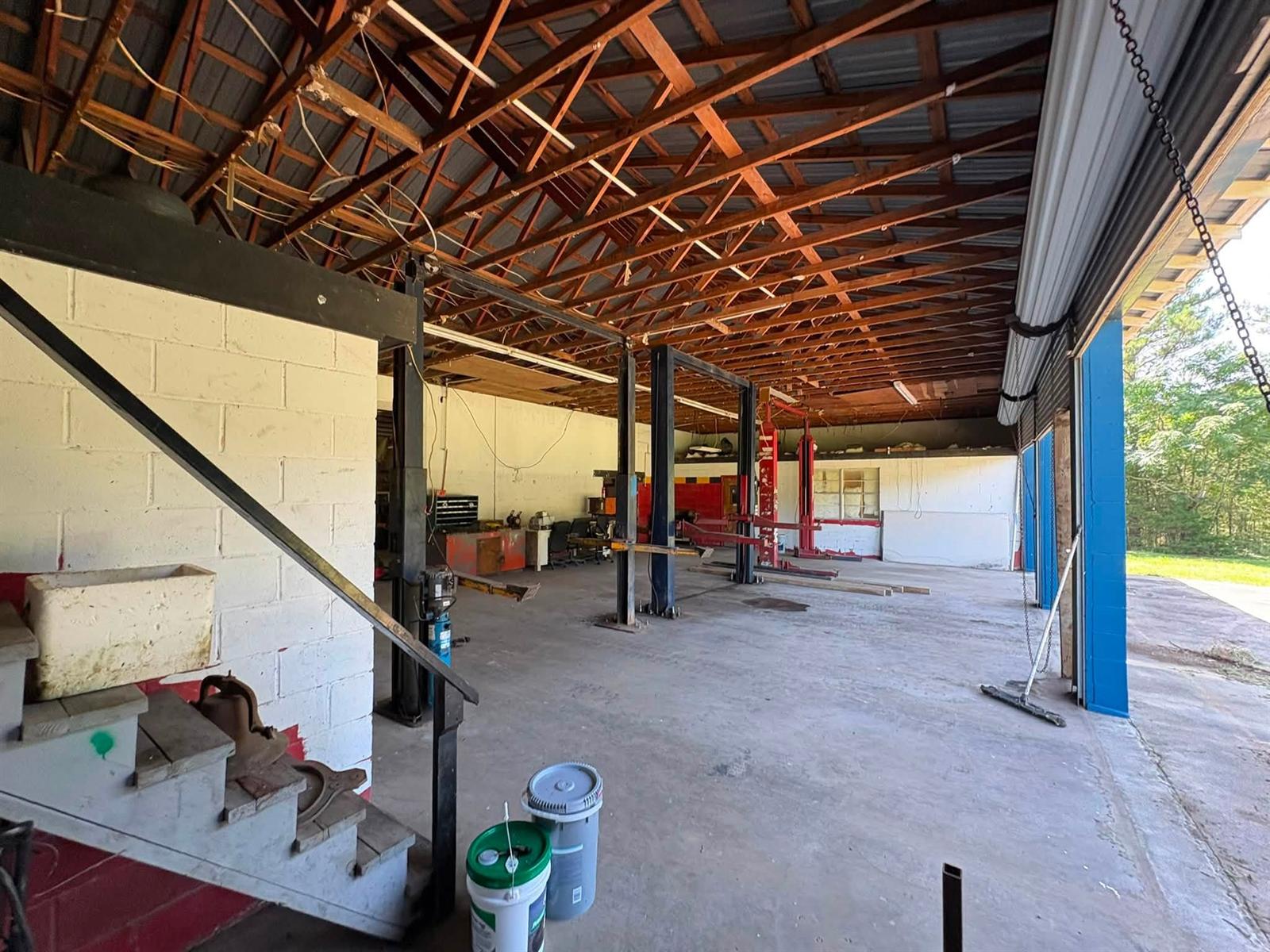 Inside the Top Notch Garage shop
